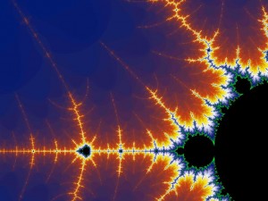 The Mandelbrot Set zoomed in